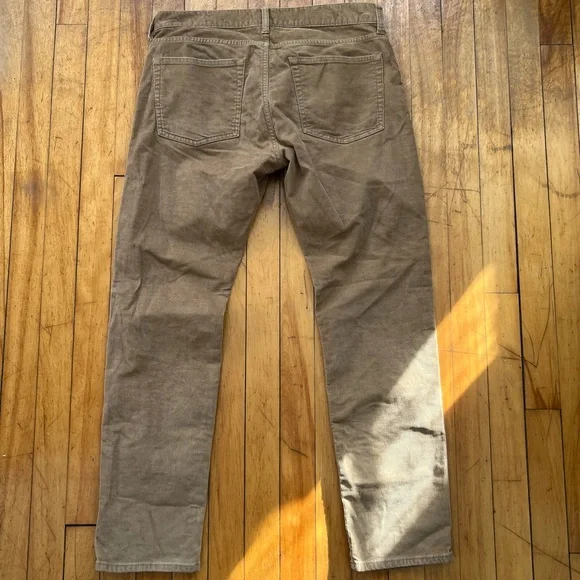 J. Crew Men’s Tan Corduroy Slim Fit Pants 31 x 30 Fall 2024 - Picture 8 of 8